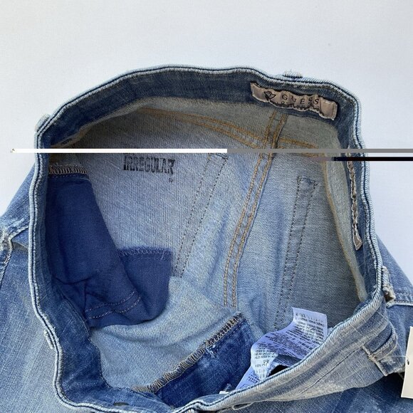 Guess Women’s Power Curvy Sophia Mid Rise Skinny Jeans Light Blue Size 24 - Picture 11 of 11